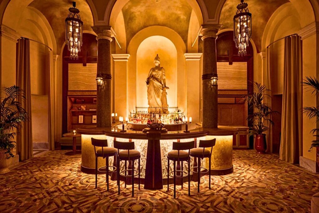 The Minerva Bar, Orient Express La Minerva, Rome