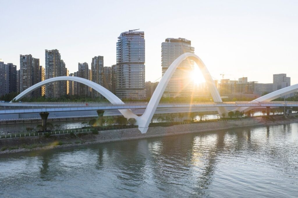 Grand Canal Gateway Bridgecontemporary architecture