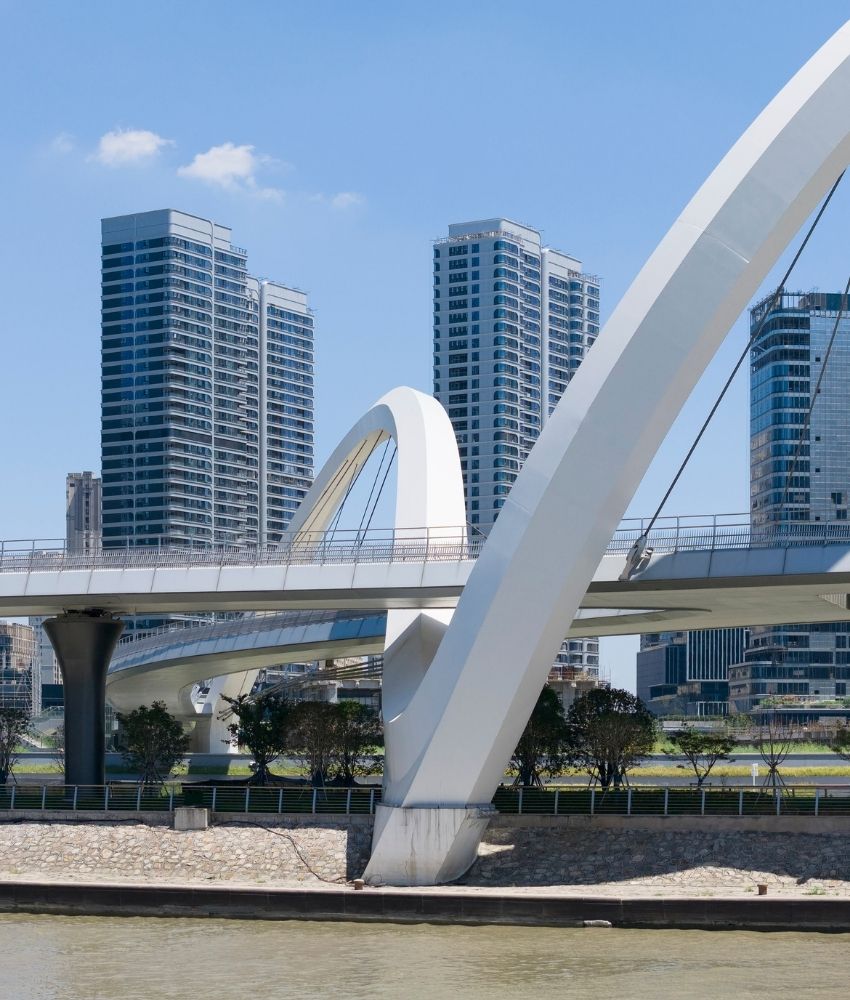 Grand Canal Gateway Bridgemodern 21st-century engineering