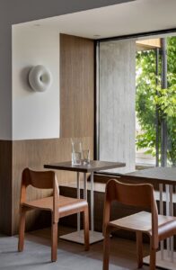 Cafe Marks reading area by Anna Lazar