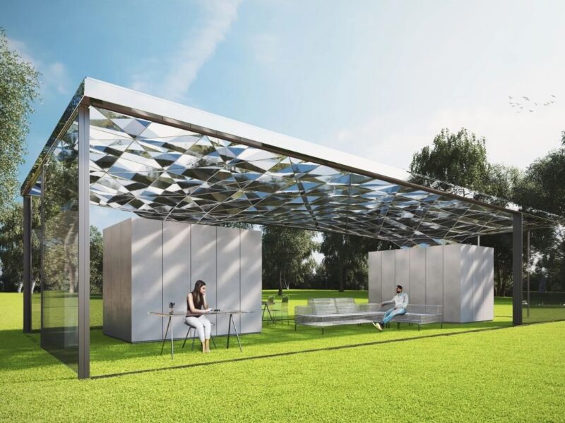 Living Garden House by Robert Konieczny -KWK Promes at Ways of Life Campus, Germany