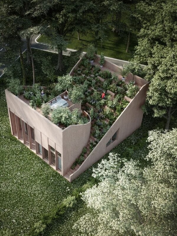 Yin & Yang House by PENDA at Ways of Life Campus, Germany