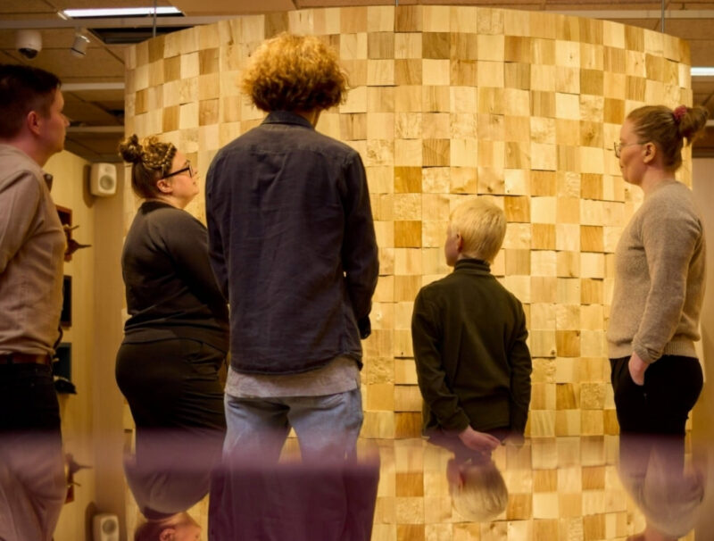 Finnish wood craft and local production in a contemporary workshop