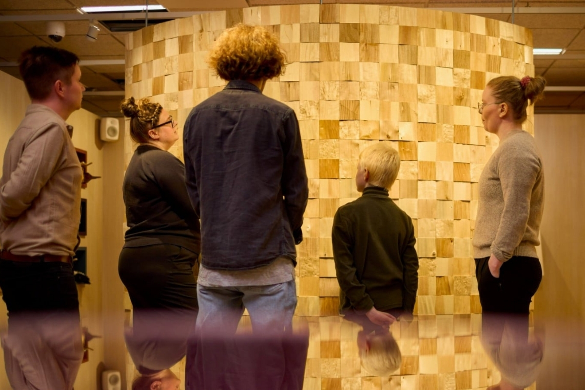 Finnish wood craft and local production in a contemporary workshop